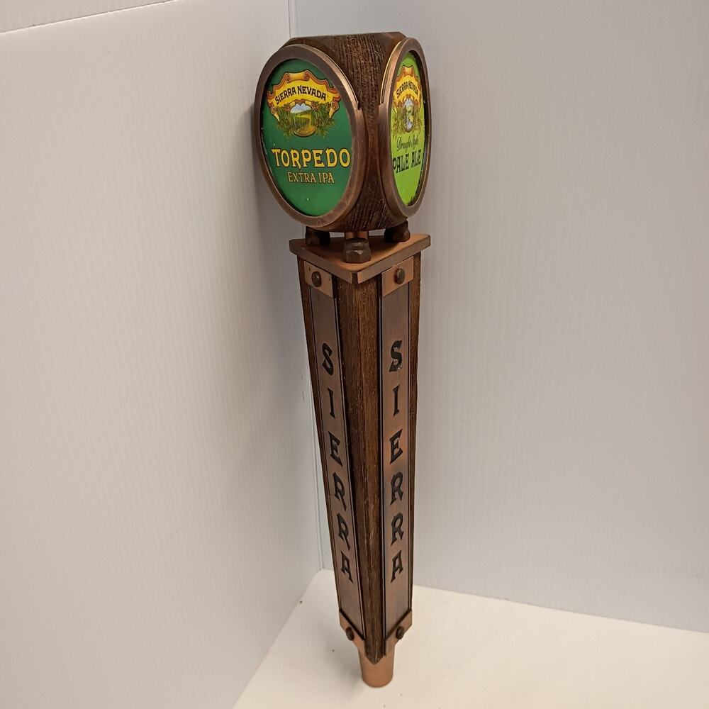 Sierra Nevada Torpedo Extra IPA insert beer tap handle Brewing Brewery Keg
